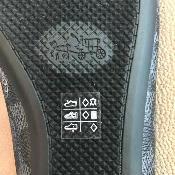 Final sale New Coach New York real leather logo flats - Picture 11 of 13